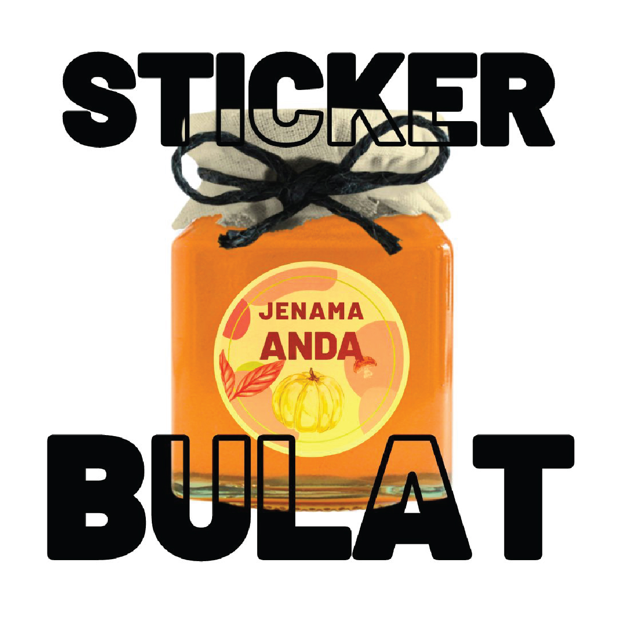 Pelekat dan Label Bulat